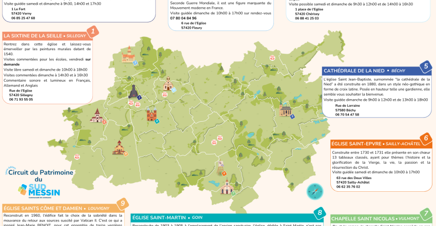 Circuit du Patrimoine du Sud Messin